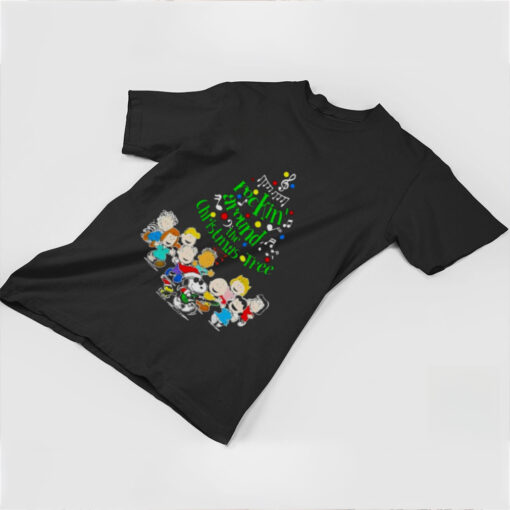 The Peanuts Characters Rockin’ Around the Christmas Tree shirt