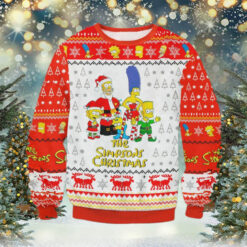 The Simpsons Christmas Ugly Sweater