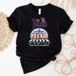 The Tigers 130 years 1894 2024 thank you for the memories T shirt