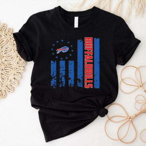 The USA Buffalo Bills Logo American Flag NFL Shirt