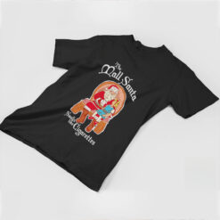 The mall Santa smells like cigarettes Christmas shirt