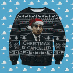 The office Christmas is Cancelled Ugly Sweater