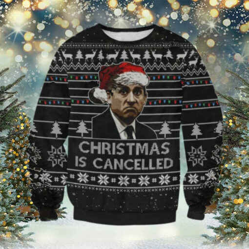 The office Christmas is Cancelled Ugly Sweater