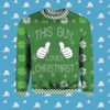 The Grinch this is my too hot for ugly Christmas sweaters shirt