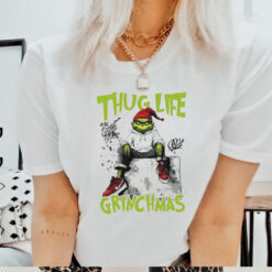 Thug Life Grinch Christmas Friends shirt