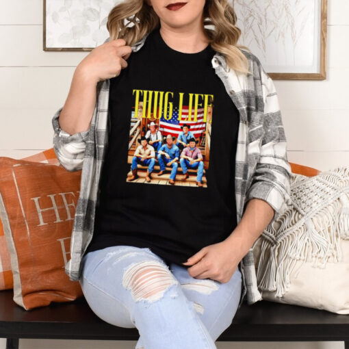 Thug Life Team Trump Cowboy shirt