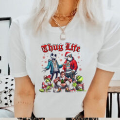 Thug Life skeleton grinch shirt