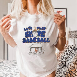 Tiny Turnip Baseball New York Mets Let_s Play S_Mores Shirt