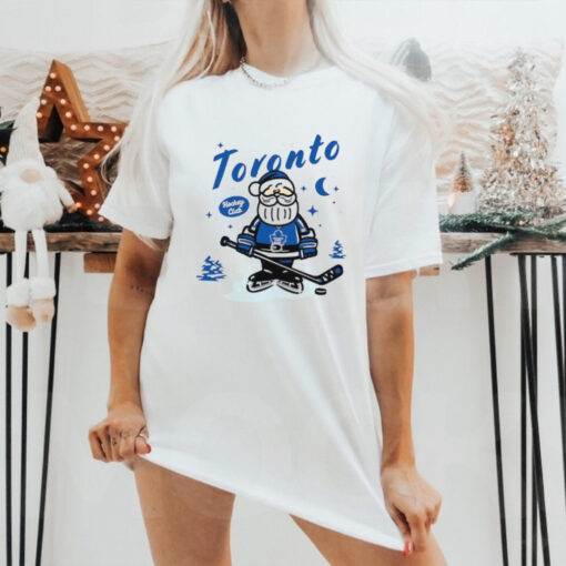 Toronto Maple Leafs Santa Claus Christmas 2024 shirt