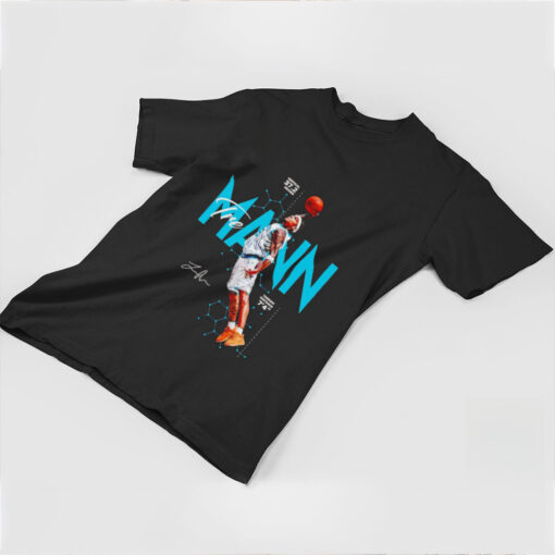 Tre Mann slam dunk Charlotte Hornets signature Christmas shirt