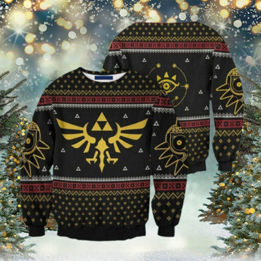 Triforce Legend Ugly Christmas Sweater