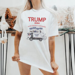 Trump 2024 garbage truck make America clean again shirt