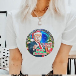 Trump 47th president of the United States Merry Christmas shirt