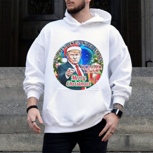 Trump 47th president of the United States Merry Christmas shirt