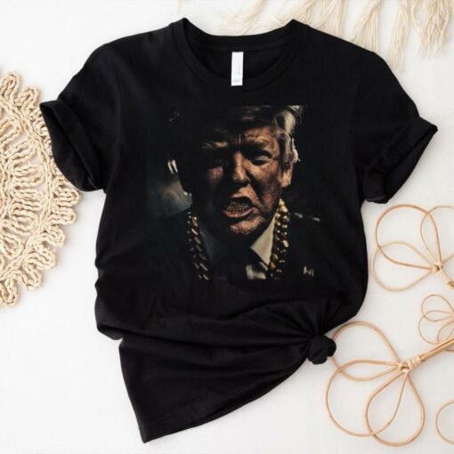 Trump Gold Grillz T Shirt