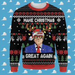 Trump Make Christmas Great Again Ugly Christmas Sweater