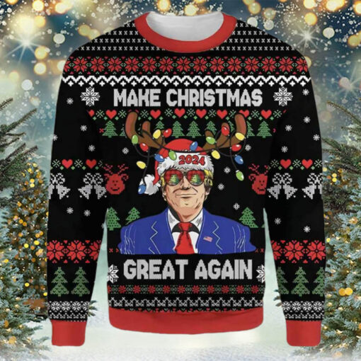 Trump Make Christmas Great Again Ugly Christmas Sweater