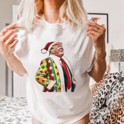 Trump Santa Ho Ho Ho Christmas T Shirt