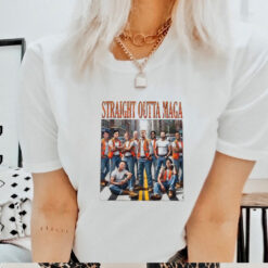 Trump Straight Outta MAGA Garbage 2024 shirt