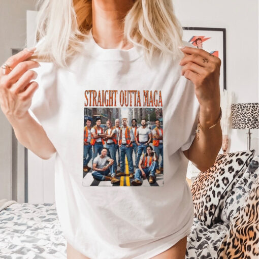 Trump Straight Outta MAGA Garbage 2024 shirt