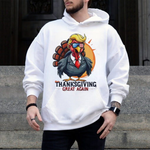 Trump Turkey Thanksgiving great again shirt