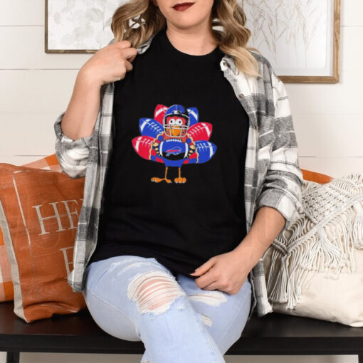 Turkey Buffalo Bills Happy Thanksgiving 2024 T Shirt