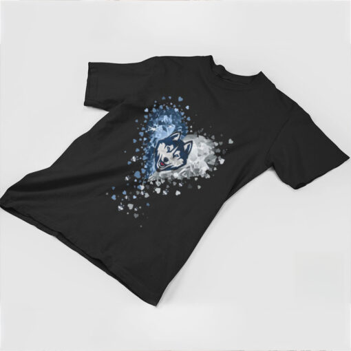 Uconn Huskies Crystal Heart Shirt