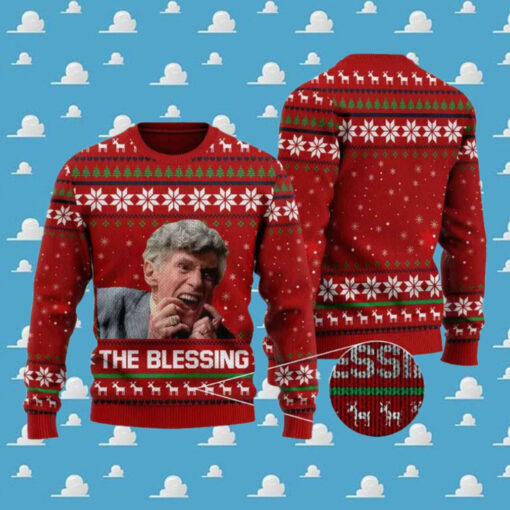 Uncle Lewis The Blessing Ugly Christmas Sweater