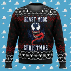 Venom Beast Mode Christmas Ugly Christmas Sweater