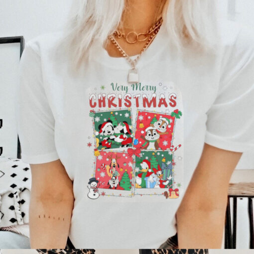 Very Merry Christmas Disney World Family Matching Christmas Disney Merry Christmas 2024 Mickey Co X mas Shirt