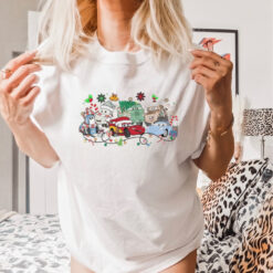 Vintage Disney Cars Christmas Lights shirt