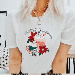 Warm wishes and hot chocolate Christmas shirt