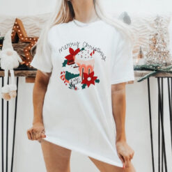 Warm wishes and hot chocolate Christmas shirt