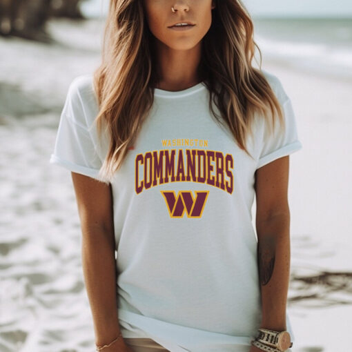 Washington Commanders Classic Arched Logo Shirt