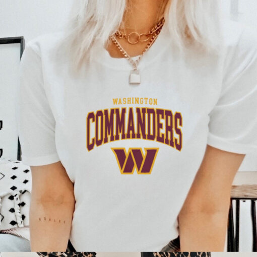 Washington Commanders Classic Arched Logo Shirt