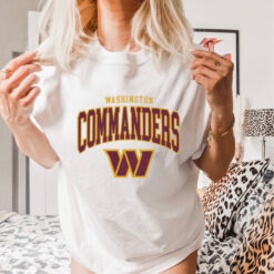 Washington Commanders Classic Arched Logo Shirt