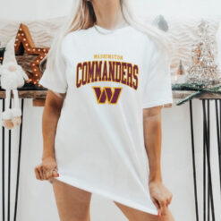 Washington Commanders Classic Arched Logo Shirt