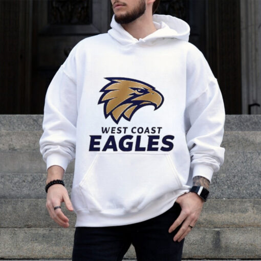 West Coast Eagles basketball logo shirt