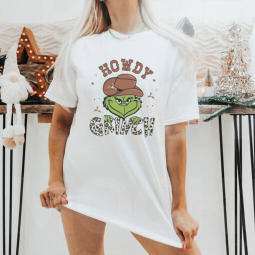 Western Grinch Christmas Grinch Shirt