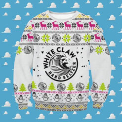 White Claw Hard Seltzer Ugly Christmas Sweater