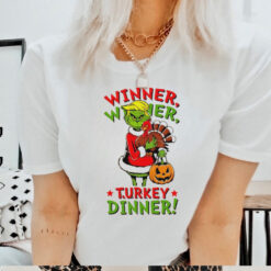 Winner Winner Turkey Dinner Trump Grinch Thanksgiving shirt