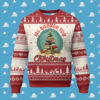 Funny Xmas Ugly Christmas Sweater I Can Get You On The Naughty List Cute Santa TS09