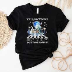 Yellowstone Dutton Ranch abbey road signatures shirt