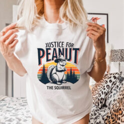 vintage Justice for peanut T Shirt