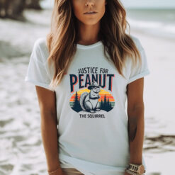 vintage Justice for peanut T Shirt