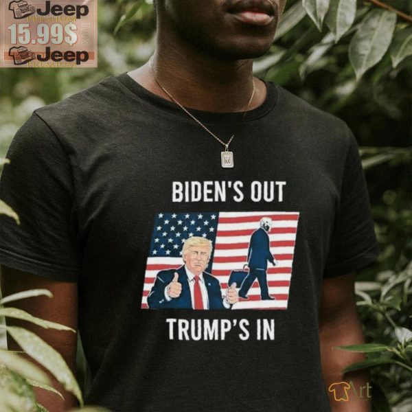 Official Biden Out Of Race Out Of The Election Ship From Us T shirt1