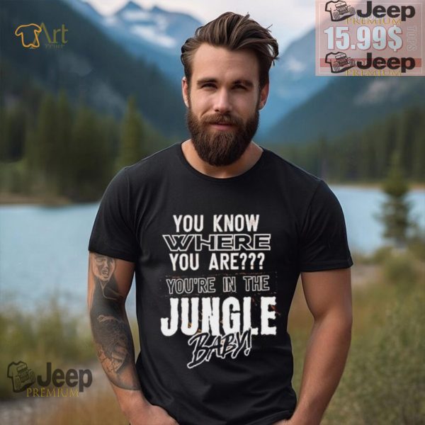 Cincinnati youre in the jungle baby shirt2