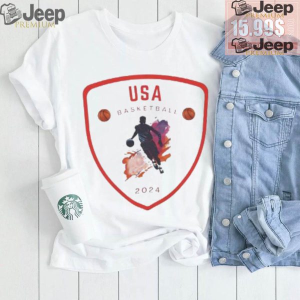 Team USA Supporters USA Basketball 2024 logo shirt2