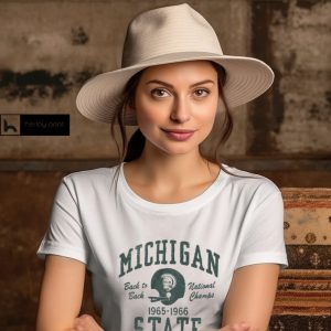 Michigan State Vintage Back To Back Football Champions Shirt2