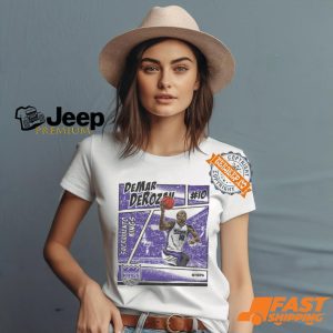 DeMar DeRozan Sacramento Kings Comic Shirt2